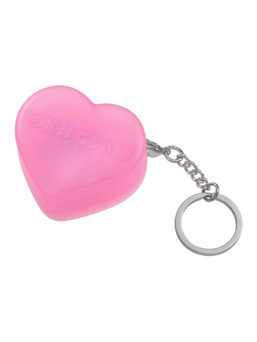 Mini Glam Cosmetics Pink Heart Glittery Balm Berry